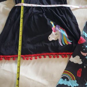 Small Girls Capri set. Never worn still in shipping bag